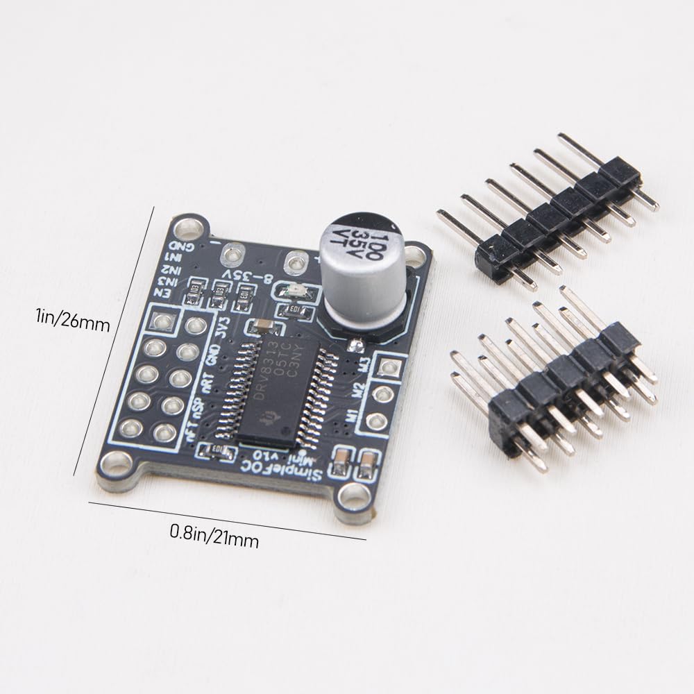 ZORZA 1Pcs Mini DC Brushless Motor Controller Simple FOC Driver Board
