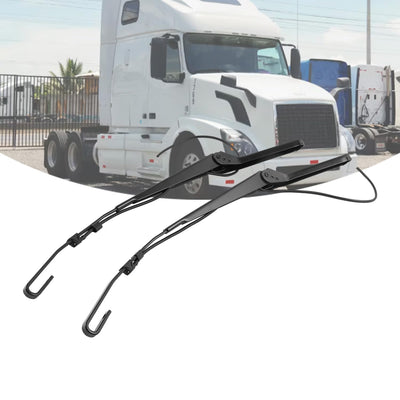 602-5420 85111394 2PCS Front Windshield Wiper Arms Compatible with Volvo VNL 2008-2014, Driver and Passenger Side