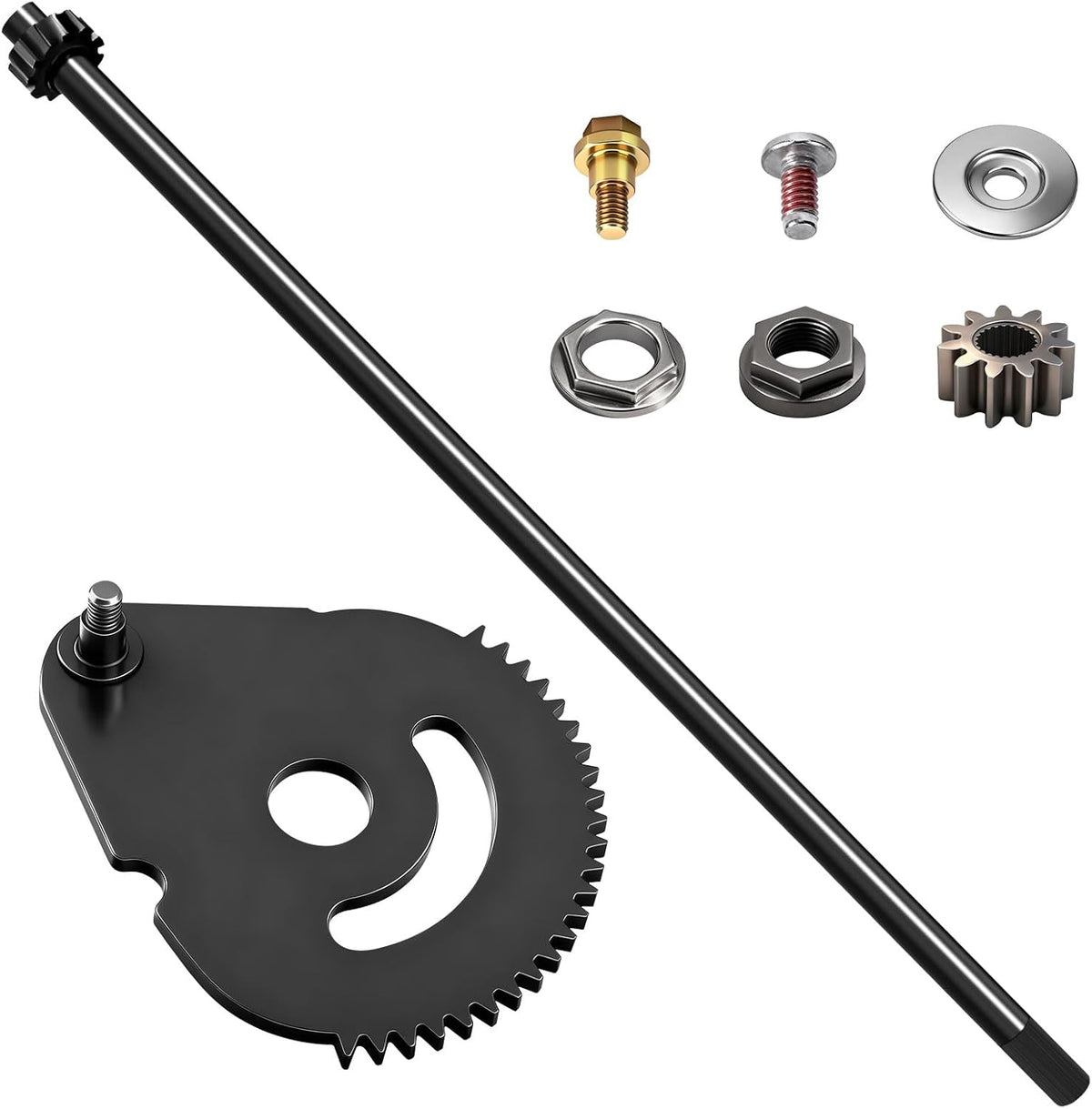 738-0919 617-04094 Steering Shaft w/ Bushing Kit Compatible with MTD Troy-Bilt Craftsman Lawn Mower 247288841