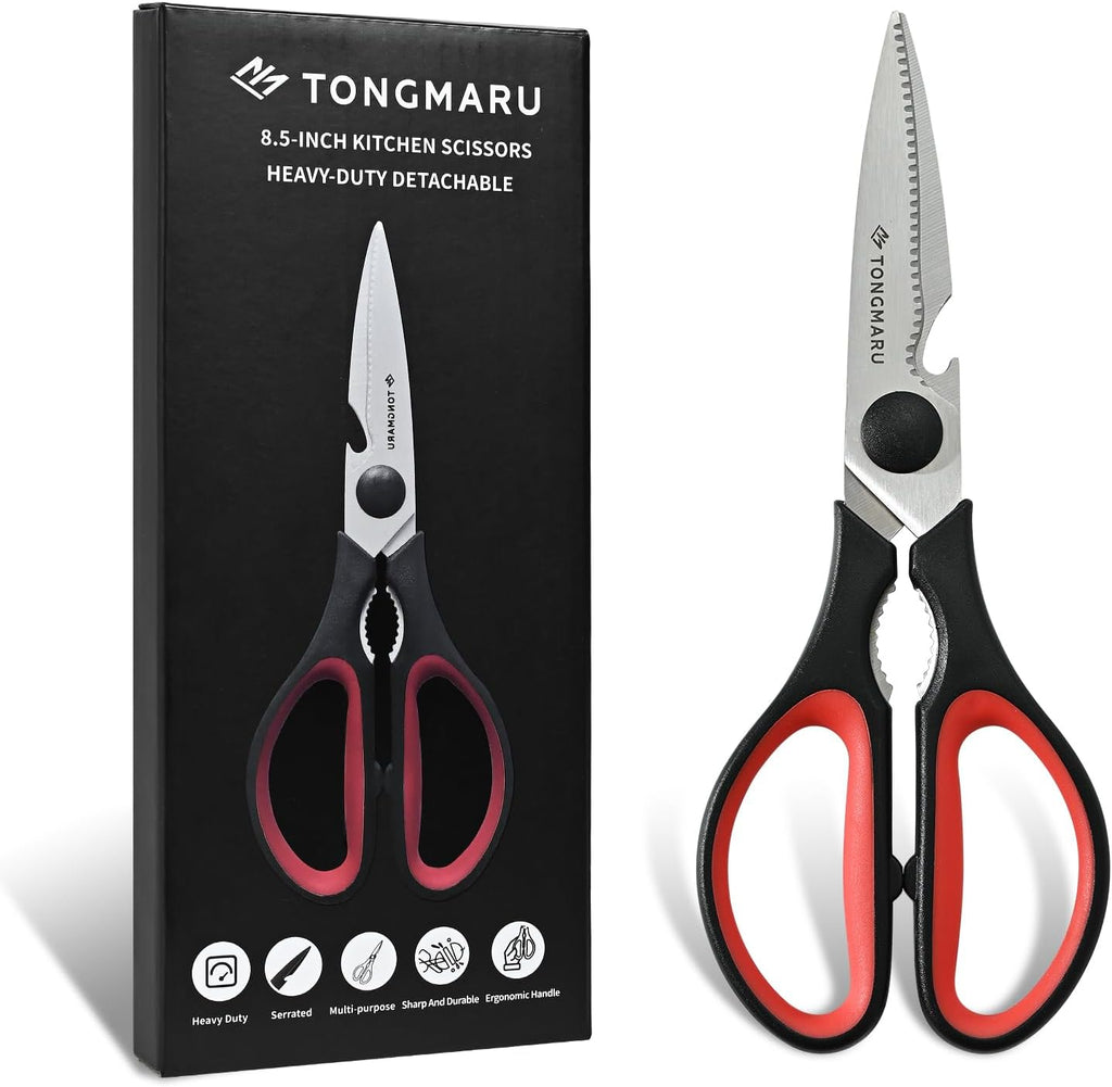 Kitchen Cooking Shears Heavy Duty Kitchen Scissor with, Detachable, All Purpose Scissors, Dishwasher Safe Scissors