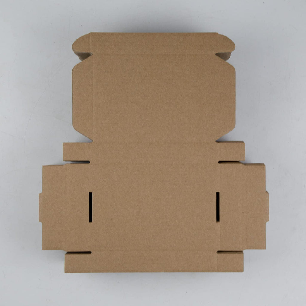 50 Pack 6x4x1 Inches Small Shipping Boxes, White Corrugated Cardboard Boxes, Moving Mailing Packing Box
