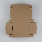 50 Pack 6x4x1 Inches Small Shipping Boxes, White Corrugated Cardboard Boxes, Moving Mailing Packing Box