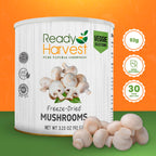 Freeze-Dried Mushroom for Emergency Food Supply | Camper Must-Haves Camping Essentials | Hurricane Preparedness