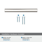 10 Pack 3-3/4" Versa Polished Nickel Drawer Pull