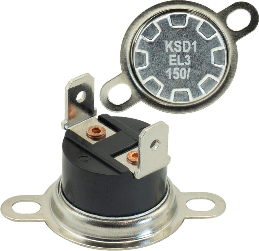 2-Pack DE47-20007B Microwave Oven Thermostat High Limit Switch Compatible with Samsung Replacements DE47-20007A
