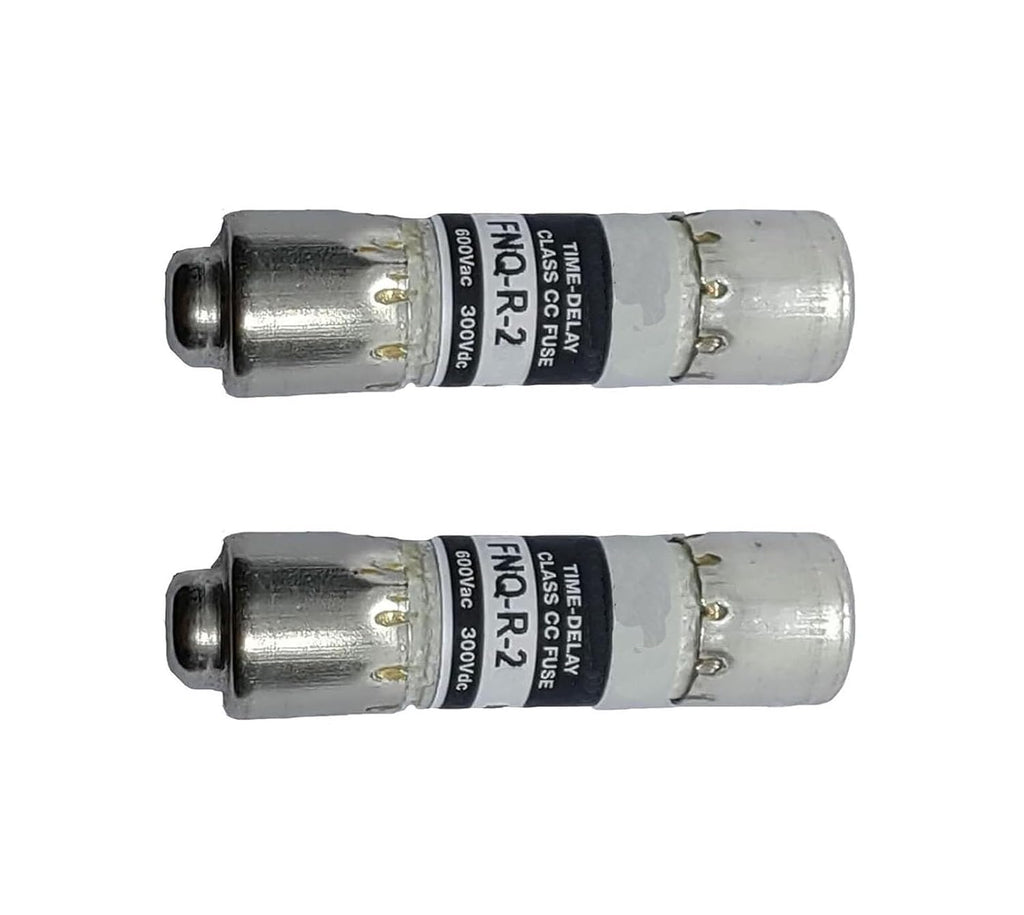 2 Pcs FNQ-R-2 FNQR2 (2 Amp) 600Vac Time Delay Fuse