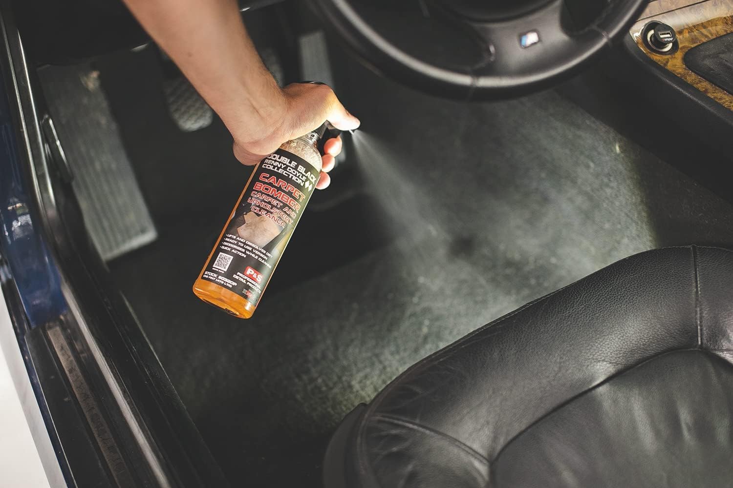 Carpet Bomber – Professional Upholstery Cleaner, Citrus-Based Formula, Removes Grease, Dirt & Odors, Highly