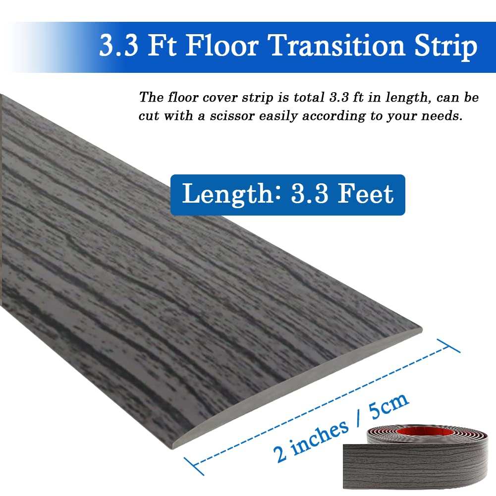 Vinyl Floor Transition Strip Self Adhesive Threshold Strip 2" W