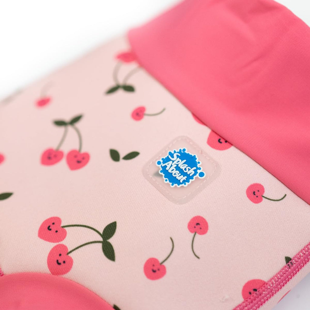 Happy Nappy Reusable Swim Diaper, Cherry Baby, 2-3 Years