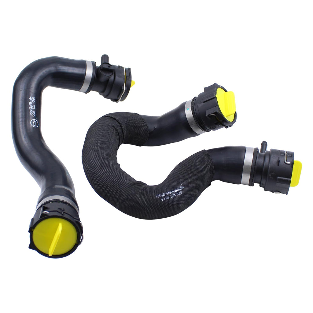 2Pcs Upper and Lower Radiator Hose for Audi