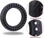 GYL 8.5x2.0 Solid Tire, Replacement for 50/75-6.1 8 1/2x2 8.5x2.125 Inch Original Tire, Fit for Hiboy S2 Swagtron SG-5 isinwheel S9 Pro iScooter i9/i8 Hover-1 Journey VOLPAM SP06 Electric Scooter