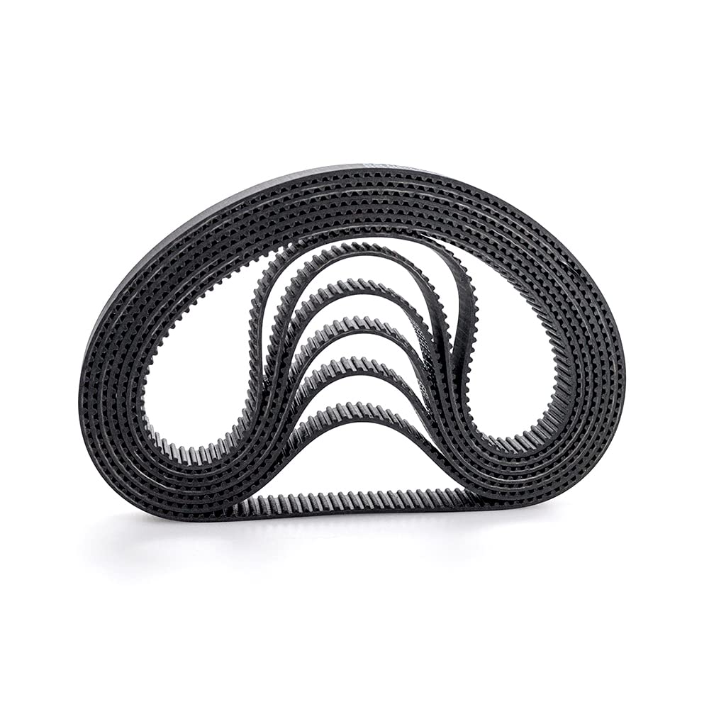 5PCS HTD 3M Rubber Closed Loop Timing Belt Pitch 3mm,Width 9mm,225mm