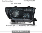 LED Headlights Fit Toyota Tundra 2007-2013/Sequoia 2008-2017