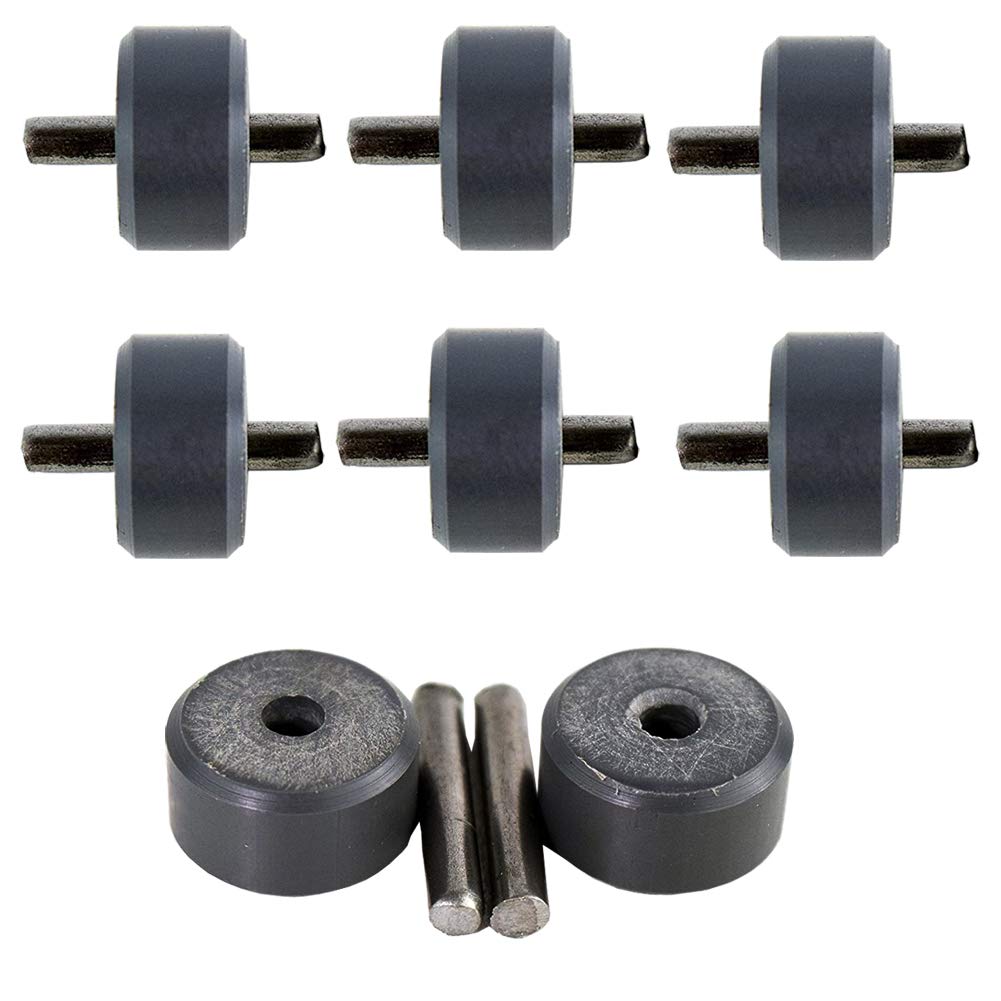 Carkio Front Roller Wheels Compatible with Shark NV350 NV500 NV501 Vacuum Cleaner (4 Pair)
