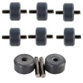 Carkio Front Roller Wheels Compatible with Shark NV350 NV500 NV501 Vacuum Cleaner (4 Pair)