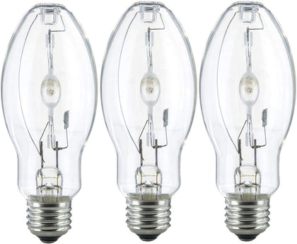 (3 Pack) MH70/U/MED 70W Metal Halide Bulb ED17 Medium Base Clear