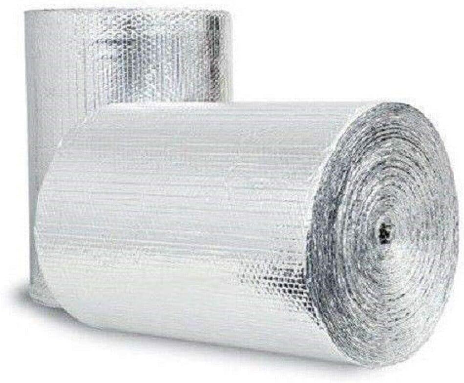 Reflectix R21 Attic Wall Reflective Bubble Roll Insulation (48"X25FT 100 SQFT)