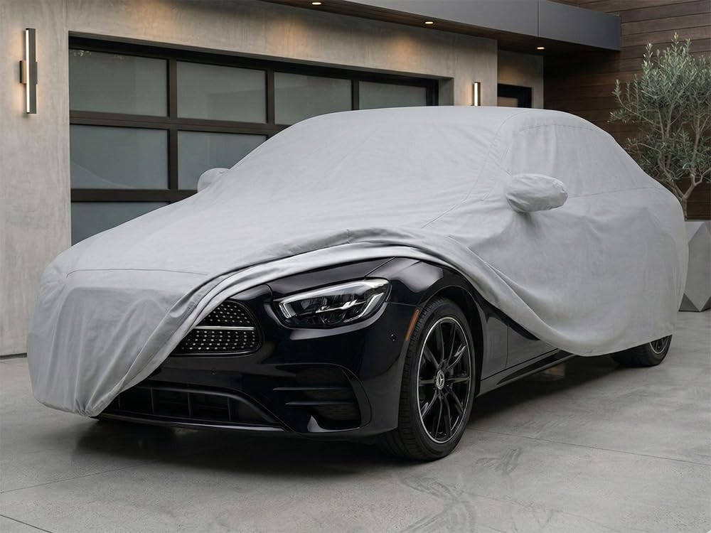 CarsCover Custom Fit Car Cover for 2006-2025 Mercedes E Class Sedan E300 E350 E400 E450 E550 E43 E53 E63 E63S AMG