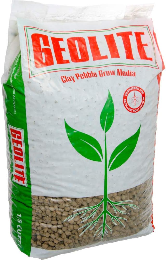 GMGC45L Clay Pebble Grow Media, Gray, 1.5 Cu. Ft.
