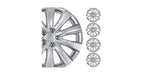 KT-1038-16: Hub Cap/Silver 16"