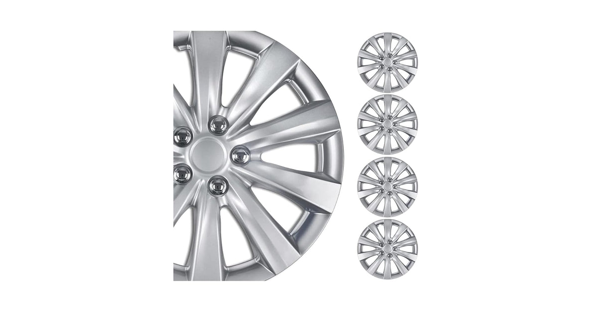KT-1038-16: Hub Cap/Silver 16"