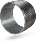 Everflow Supplies NPGL4000 Close Galvanized Steel Nipple Pipe Fitting with 4" Nominal Size Diameter
