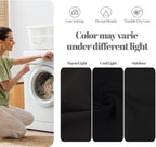 Black Cloth Napkins - 8 Pack 17" x 17" Washable Polyester Napkins