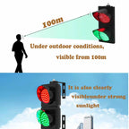 Traffic Light,4 Inch Stop and Go Light,Red/Green Dock Lights