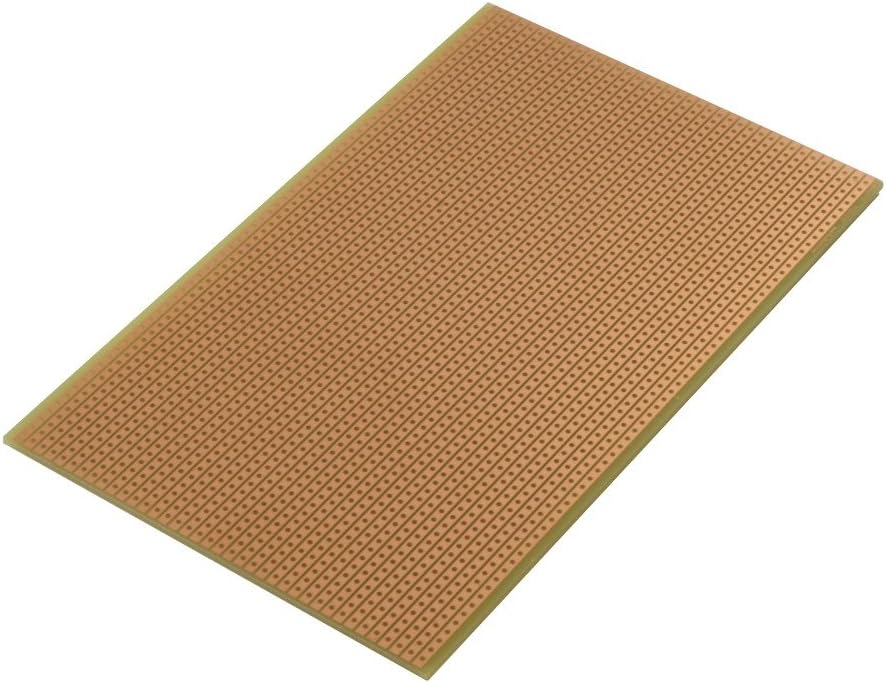 ST3U StripBoard-3U, Uncut Strips, 1 Sided PCB, 3.94 x 6.30 in (100 x 160 mm)