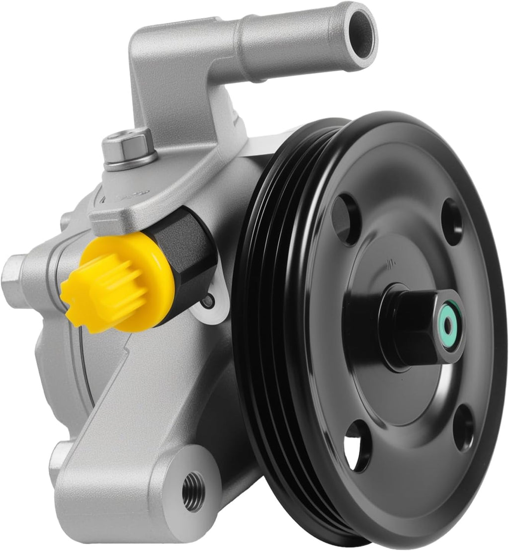 21-5260 Power Steering Pump with Pulley Fits for 2001-2005 Elantra, 2003-2008 Tiburon 2.0L, OE-Quality Power Assist Pump, Replace OE 571002D100 571002D151