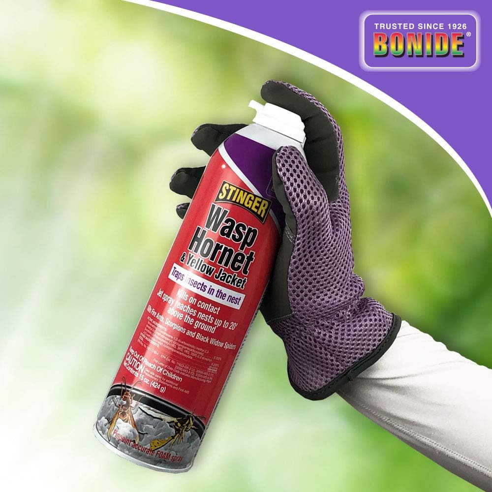 (BND629) - Stinger Wasp, Hornet, & Yellow Jacket Killer, Ready to Use Indoor & Outdoor Insecticide/Pesticide Foam