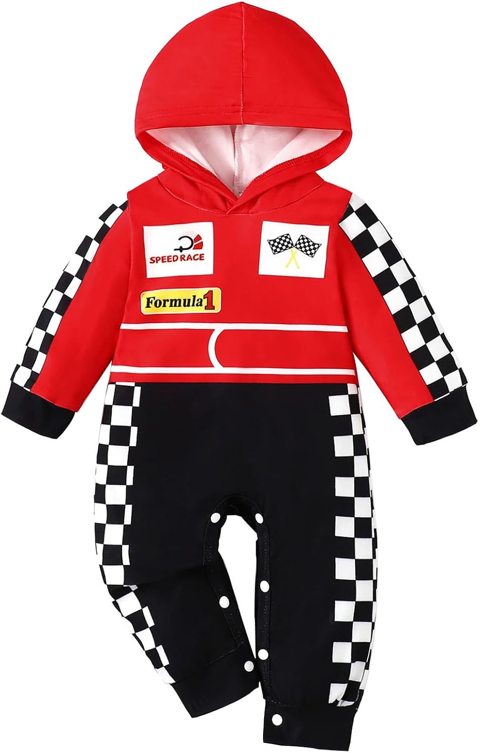 Baby Boy Costume Outfit Baby Clothes Uniform Hooded Romper