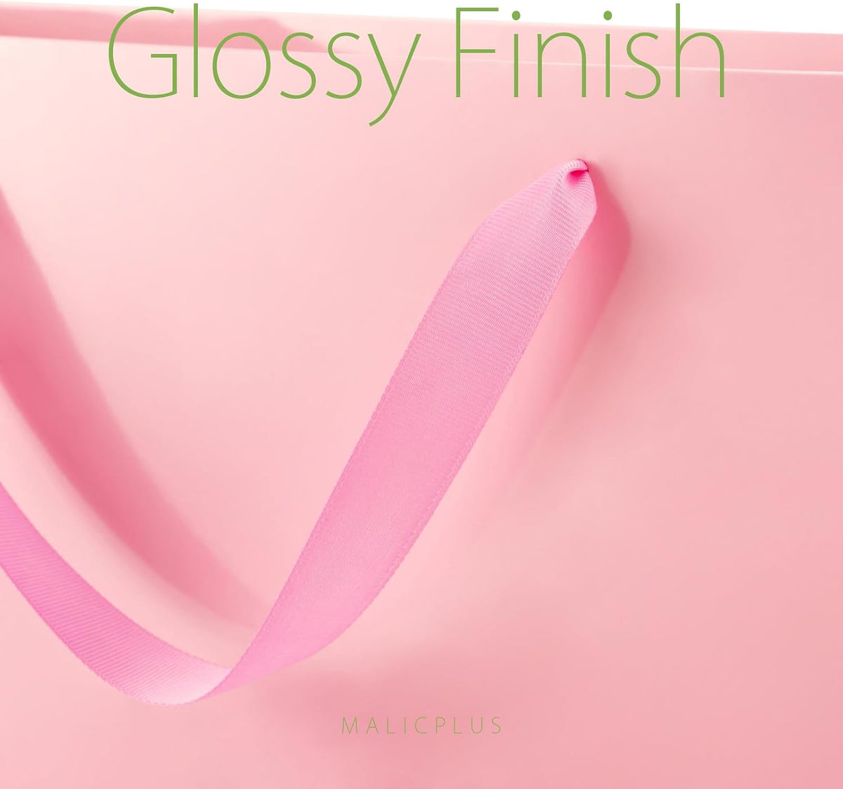 Extra Large Pink Gift Bags with Handles,16x6x12 Inch,12 Pack