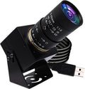 1080P USB Webcam with Telephoto 5-50mm Lens, Full HD Computer Camera 100fps/60fps/30fps for Windows/Mac/Linux/Android