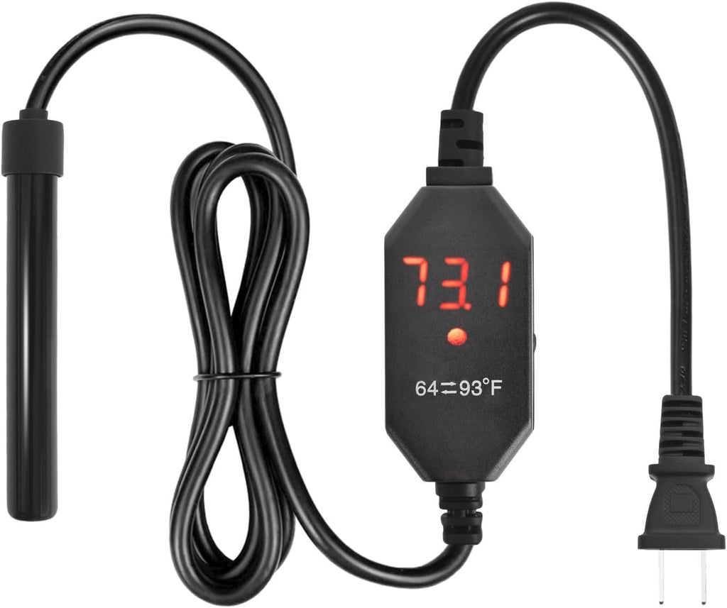 USB 10W Mini Aquarium Heater Alumina Ceramic for 1 Gallon Betta Tanks