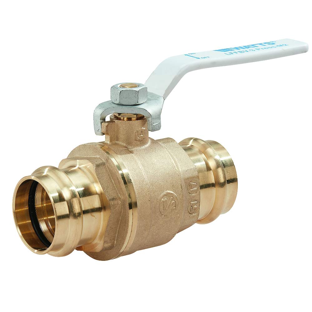 Watts 88005497 1 1/2 IN Press End Brass Ball Valve
