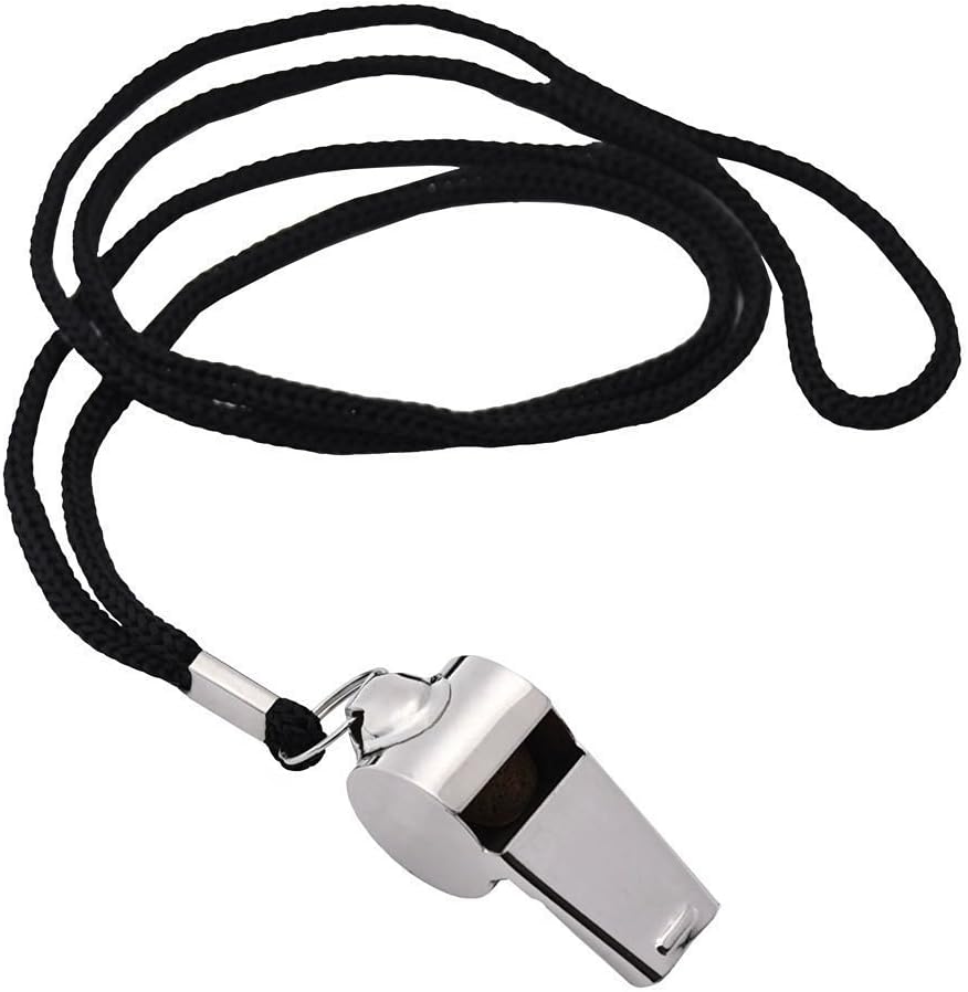 Sports and Referee Digital Stopwatch Timer/W Bonus Stainless Steel Coach Whistle with Lanyard