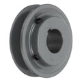 uxcell BK34-1 1/8 V-Belt Sheave 1-1/8"Bore 3.55"OD Single Groove Web Sheave Bored-to-Size Sheave, Cast Iron, Belt Section for 3L or B Belt