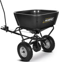 Tow Behind Broadcast Spreader, 130 LBS Capacity Lawn Fertilizer Spreader for Riding Mower, ATV, UTV & Tractor, 12 FT