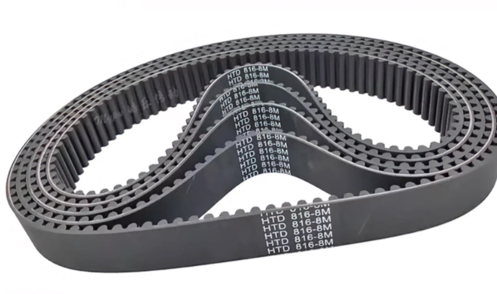 Rubber HTD 8M Timing Belt 800 808 816 824 832 840 848 856, 10-85mm Width Industrial Drive Belt, 1 Piece (HTD 848-8M, 15mm)