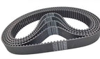 Rubber HTD 8M Timing Belt 800 808 816 824 832 840 848 856, 10-85mm Width Industrial Drive Belt, 1 Piece (HTD 848-8M, 15mm)