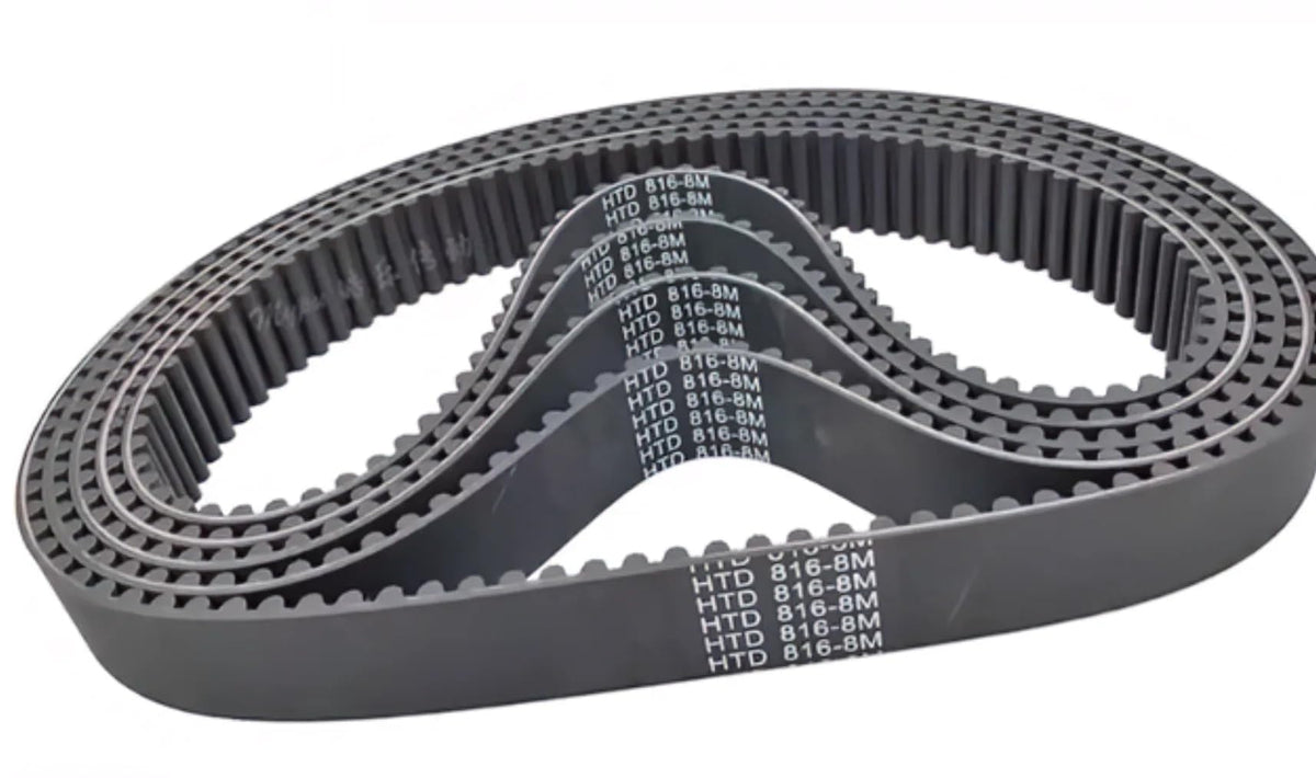 Rubber HTD 8M Timing Belt 800 808 816 824 832 840 848 856, 10-85mm Width Industrial Drive Belt, 1 Piece (HTD 848-8M, 15mm)