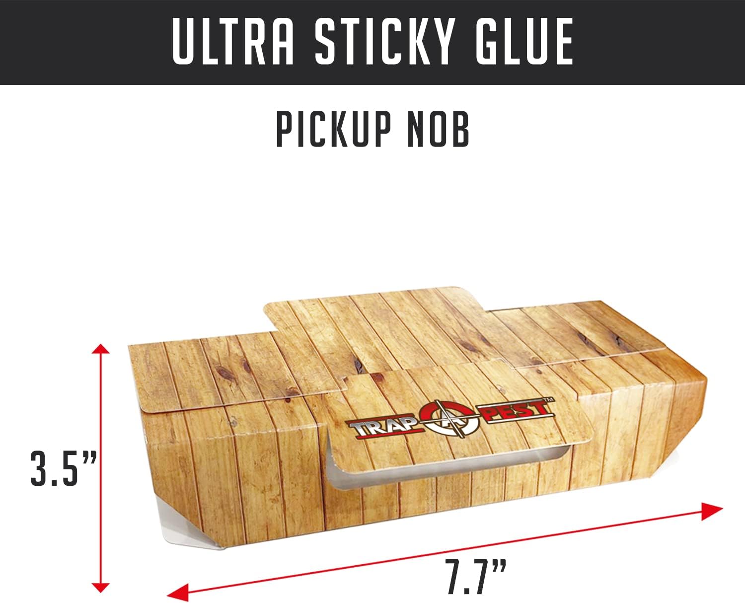 Sticky Indoor Roach Traps - Non-Toxic Glue Traps - 18 Pack | Heavy-Duty Glue Traps for Roaches, Waterbugs & Crawling