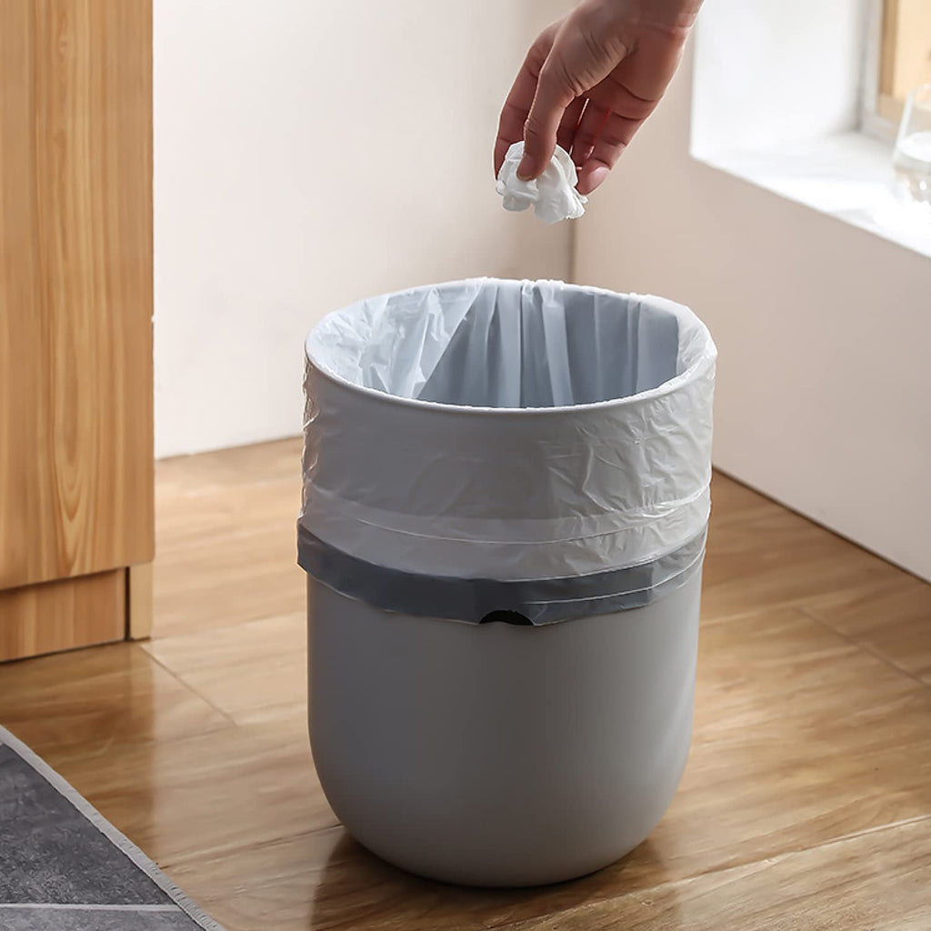 Drawstring 4 Gallon Trash Bags, Small Garbage Bags, 60 Count