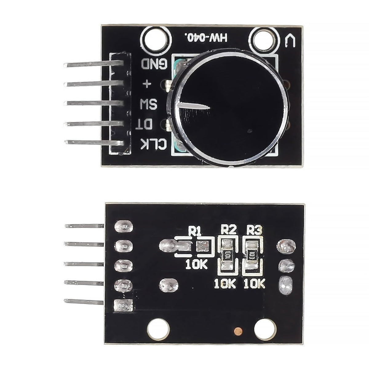 4pcs KY-040 Rotary Encoder Module 360 Degree Switch Encoders with Knobs Cap Brick Sensor Modules