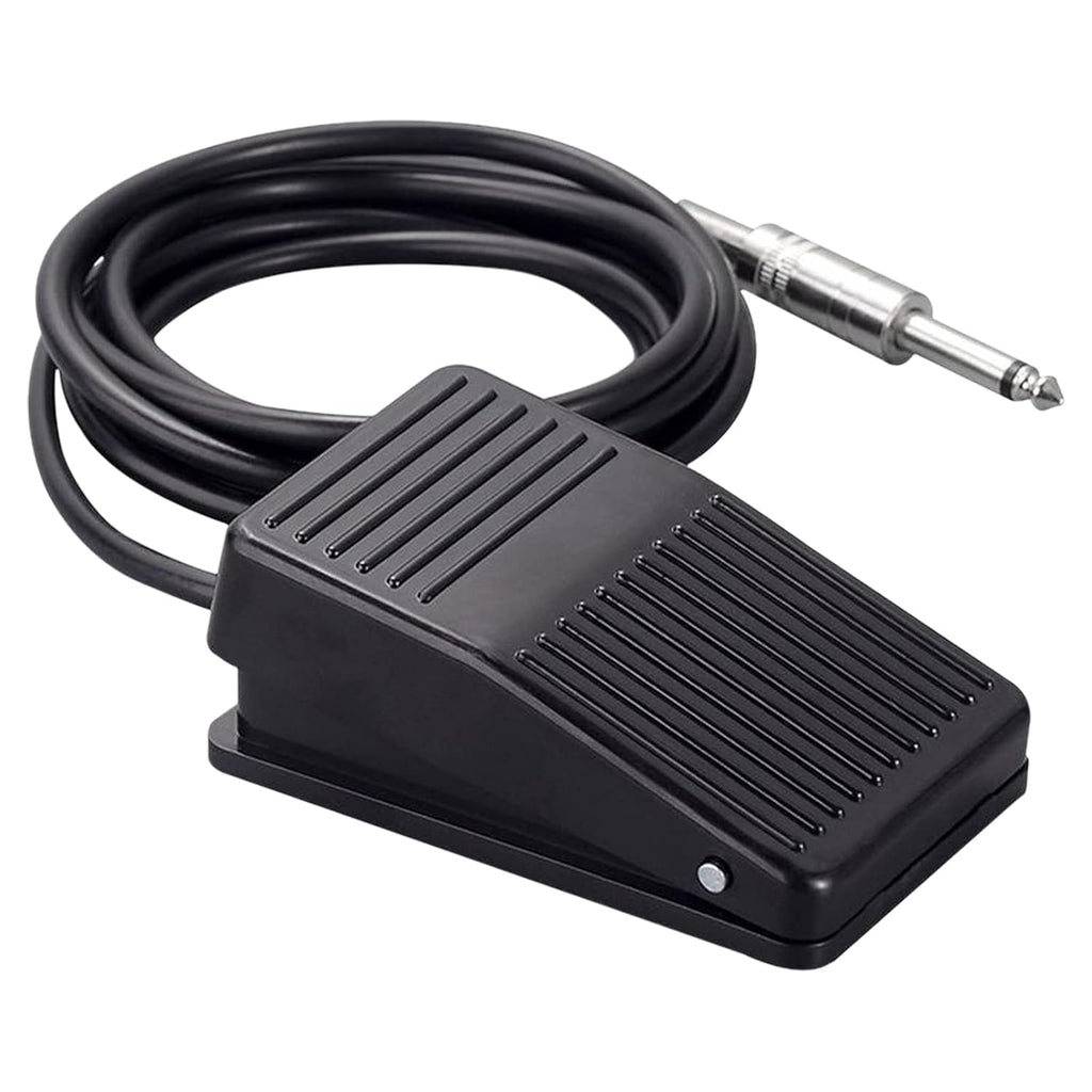 Foot Pedal Switch - Foot Pedal Control with 5'ft Clip Cord and Standard 1/4 Phono Plug for Power Supply