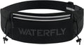 Running Belt Fanny Pack, Runner Race Belt with Bib Clip Black | Breathable, 3 Pocket Waist Bag for Men Women, Phone