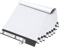 12x15.5" Poly Mailers 100Pcs,Sturdy Shipping Bags for Clothing,White | Waterproof Self Seal Mailing Envelopes,Strong