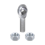 Kozelo CM12 Rod End Joint Bearing - [3/4" Bore, 3/4-16 UNF Right Hand Thread] Male Rod End with Jam Nuts, 45# Carbon Steel