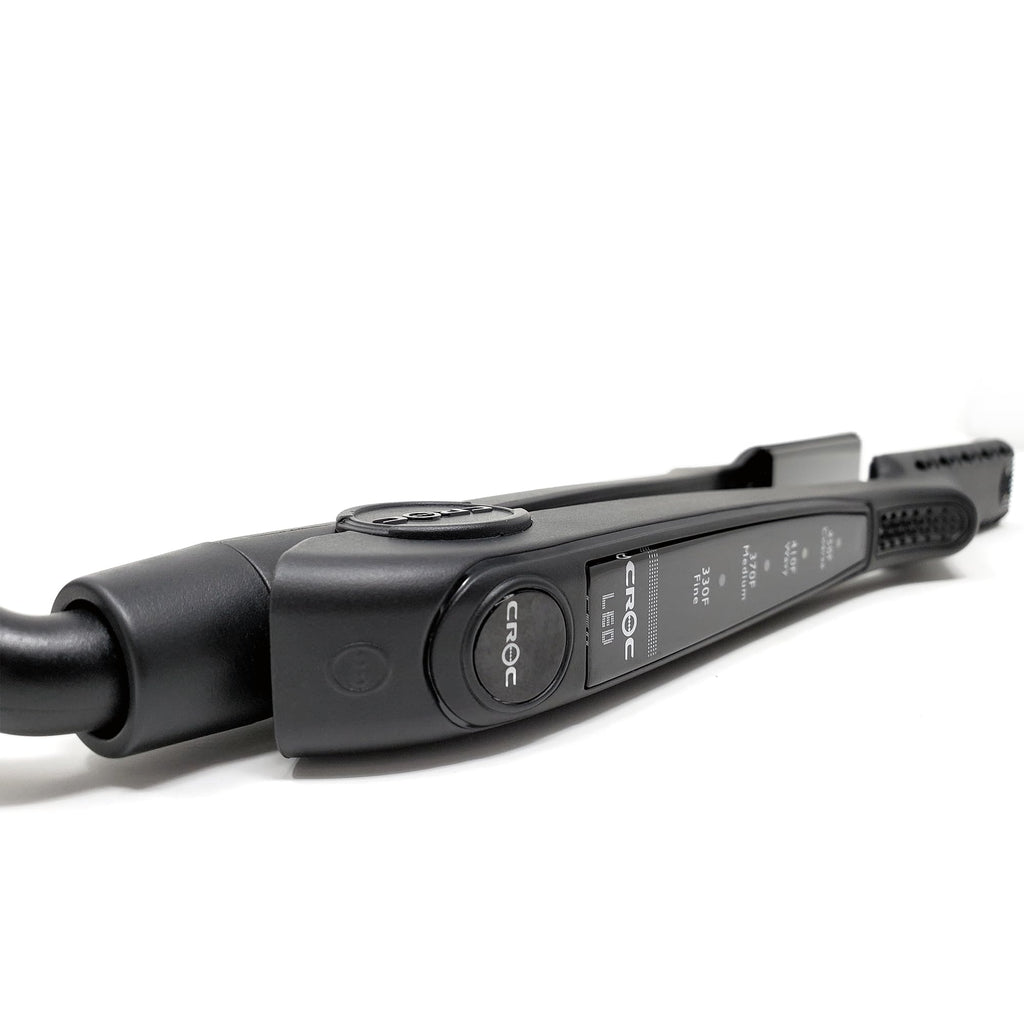 Led Black Titanium Flat Iron 1 Inch